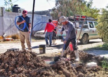Se atendieron 311 fugas por el OOMSAPAS La Paz del 20 al 26 de enero