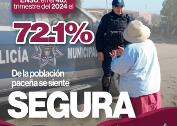 El 72.1% de la población en La Paz se siente segura, reveló la ENSU 