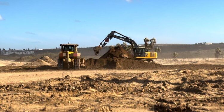 Dirección de Gestión y Normatividad Ambiental del Municipio de Los Cabos realiza procedimiento en contra de un desarrollo ubicado en la delegación de La Ribera