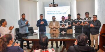 Protección Civil de Cabo San Lucas capacita a locatarios de tianguis en primeros auxilios
