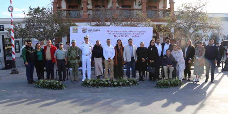 Los Cabos: conmemora 50 años de Promulgación de la Constitución Política de BCS