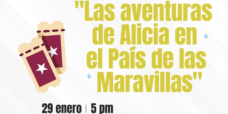 PRESENTARÁ CIFPD OBRA DE TEATRO “LAS AVENTURAS DE ALICIA EN EL PAÍS DE LAS MARAVILLAS