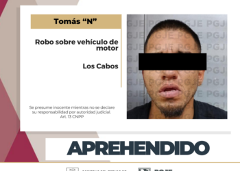 CUMPLIMENTA PGJE ORDEN DE APREHENSIÓN POR EL DELITO DE ROBO SOBRE VEHÍCULO DE MOTOR 