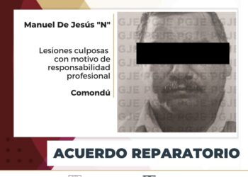 OBTIENE PGJE ACUERDO REPARATORIO PARA VÍCTIMA DE LESIONES CULPOSAS CON MOTIVO DE RESPONSABILIDAD PROFESIONAL 