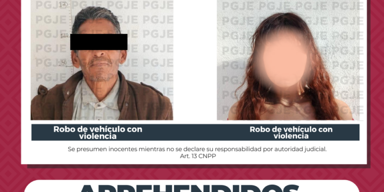 CUMPLIMENTA PGJE MANDAMIENTOS JUDICIALES A IMPUTADOS POR ROBO DE VEHÍCULO 