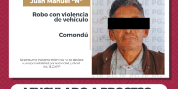 POR ROBO DE VEHÍCULO CON VIOLENCIA EN CIUDAD CONSTITUCIÓN JUAN MANUEL N QUEDA VINCULADO A PROCESO Y EN PRISIÓN PREVENTIVA