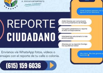 PRESENTA AVANCES EL PROGRAMA DE REPORTE CIUDADANO EN EL MUNICIPIO