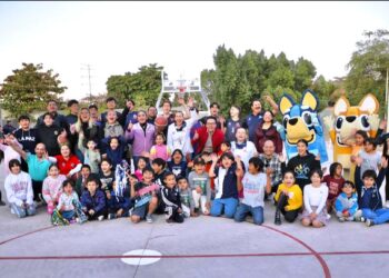 Milena Quiroga entrega a la comunidad el parque en la colonia Flores Magón