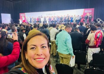 Milena Quiroga participó en el Encuentro Nacional Municipal encabezado por la Presidenta Claudia Sheinbaum Pardo