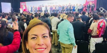 Milena Quiroga participó en el Encuentro Nacional Municipal encabezado por la Presidenta Claudia Sheinbaum Pardo