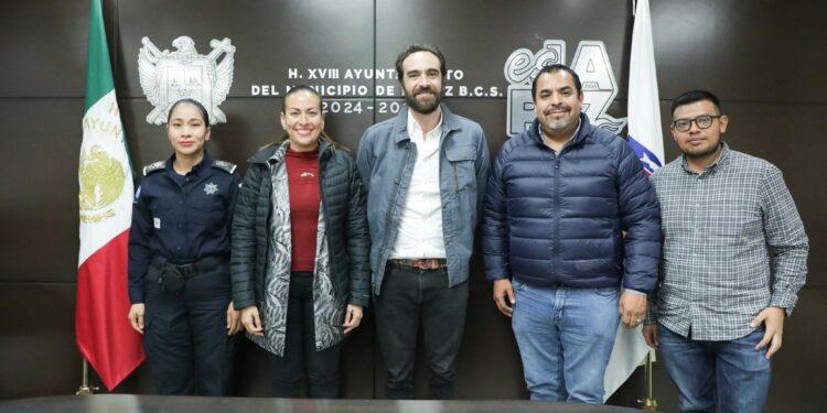 Milena Quiroga se reunió con Andrés Lajous para reforzar la movilidad de La Paz