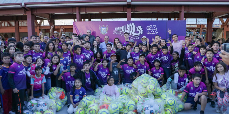 Milena Quiroga refuerza Centros Impulso con entrega de material deportivo