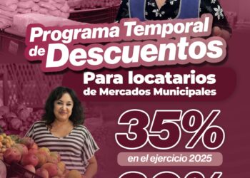 Anuncian Programa Temporal de Descuentos en mercados municipales