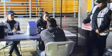 Implementa Policía Municipal operativo de alcoholimetría por la seguridad vial