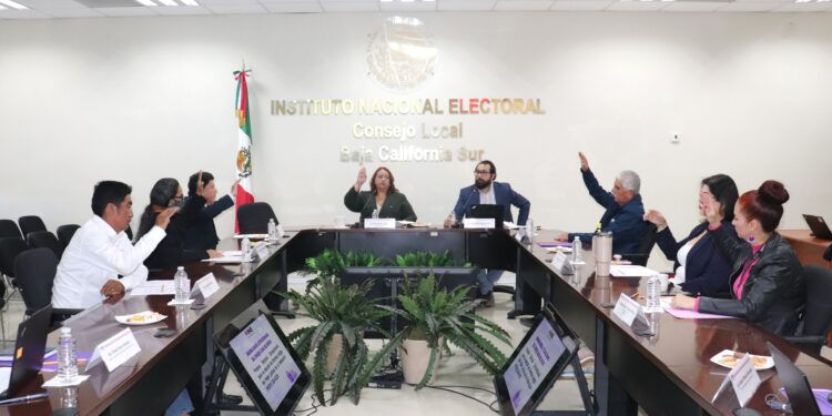 RINDE INE BCS INFORMES SOBRE LOS AVANCES DE LA ELECCIÓN EXTRAORDINARIA PARA LA ELECCIÓN DE DIVERSOS CARGOS DEL PODER JUDICIAL DE LA FEDERACIÓN 2024-2025