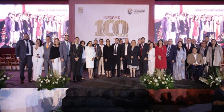Alcalde Christian Agúndez rinde informe de 100 días de Gobierno