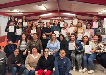 Concluye con éxito capacitación del programa estándar de competencia 0934 para centros de Asistencia Social