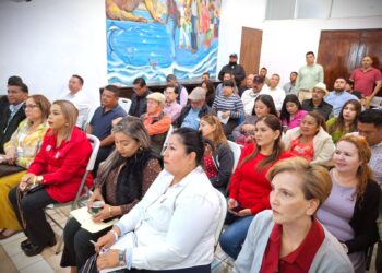 Previo al inicio de Spring break, afinan detalles de limpieza y rehabilitación en Centro de Cabo San Lucas
