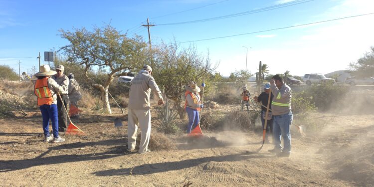 Refuerza Ayuntamiento de Los Cabos jornadas sabatinas de limpieza en puntos estratégicos