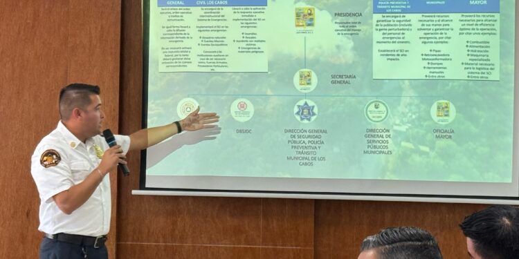 Refuerza Ayuntamiento de Los Cabos protocolos ante incendios de gran magnitud