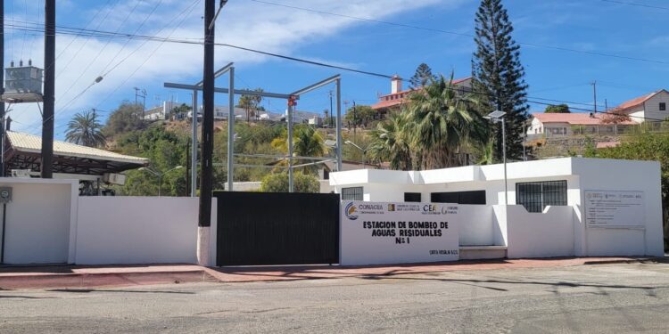 Por concluir la rehabilitación de la estación de bombeo de aguas residuales en Santa Rosalía