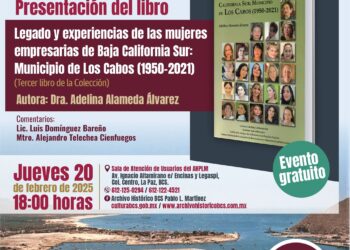Presentarán en Los Cabos un libro sobre mujeres empresarias, legado y experiencias 
