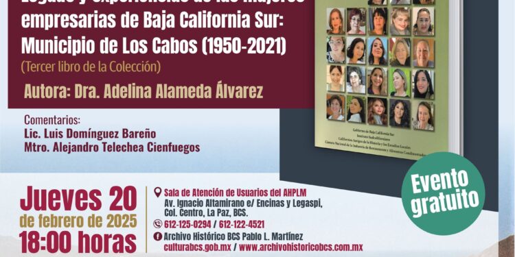 Presentarán en Los Cabos un libro sobre mujeres empresarias, legado y experiencias 