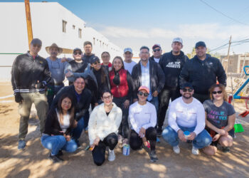Se unen jóvenes de BCS a la primera Jornada Nacional de Rehabilitación de espacios públicos 