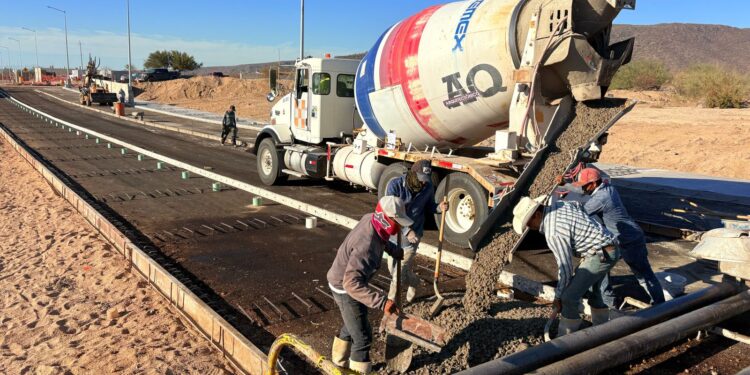 Avanza en 95% la construcción de la calle Prosperidad en La Paz