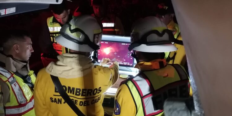 Tres órdenes de gobierno atendieron incendio registrado en San José del Cabo