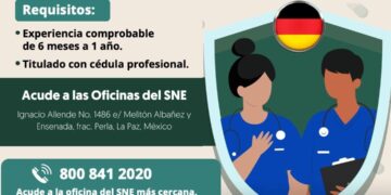 Oferta SNE-BCS 15 vacantes para enfermería en Alemania