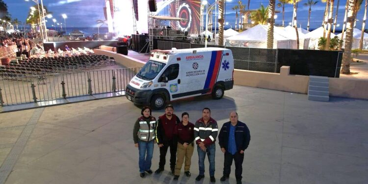 Protección Civil de BCS se prepara para el operativo del Carnaval La Paz 2025