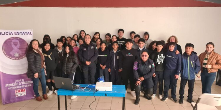 Promueve la Policía Estatal cultura de la denuncia contra las violencias en Mulegé