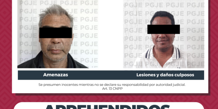 APREHENDE PGJE A DOS PERSONAS EN MULEGÉ Y LOS CABOS 