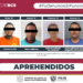 APREHENDE PGJE A CUATRO HOMBRES POR DIVERSOS DELITOS