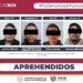 APREHENDE PGJE A 4 HOMBRES POR DIVERSOS DELITOS