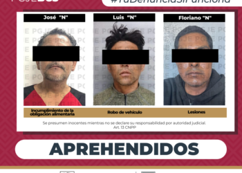 APREHENDE PGJE A 3 IMPUTADOS POR DIVERSOS DELITOS