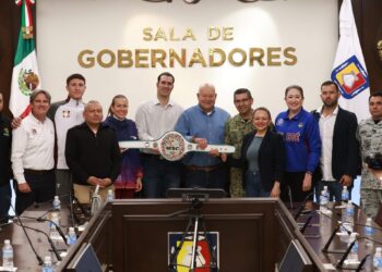 Baja California Sur se suma a la Clase Nacional de Boxeo; VMCC firma cinturón de la Paz