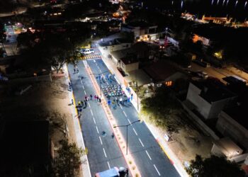 AYUNTAMIENTO DE MULEGÉ ENTREGA OBRAS DE SANEAMIENTO Y PAVIMENTACIÓN EN LA COLONIA MESA MÉXICO