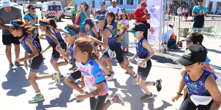 Triatlón estatal iniciará en La Paz con competencia para todas las edades