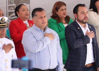 La Bandera Nacional, símbolo de nuestra identidad y de la unidad de pueblo mexicano: Saúl González 