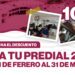 icia febrero con el 10% de descuento en el pago del Predial