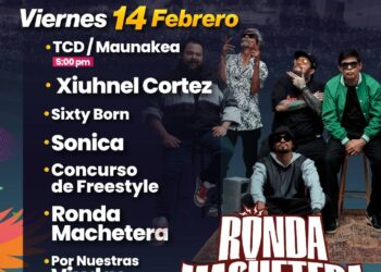 Rock, reggae y cumbia con hip hop en el escenario juvenil del Carnaval La Paz 2025