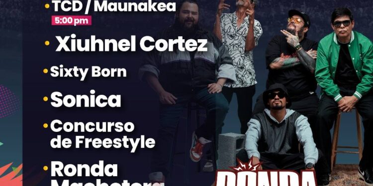 Rock, reggae y cumbia con hip hop en el escenario juvenil del Carnaval La Paz 2025