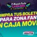 Adquiere tus boletos para la Zona Fan de Los Ángeles Azules y La Arrolladora en el malecón