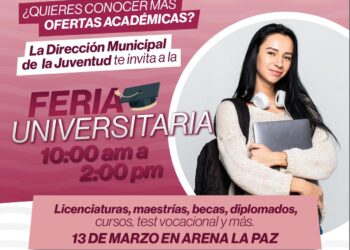 Invitan a jóvenes a la Feria Universitaria en La Paz
