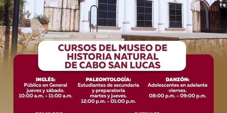 Invitan a inscribirse en cursos gratuitos del Museo de Historia Natural de CSL y plaza pública Amelia Wilkes