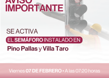 Se activa el semáforo de Pino Pallas y Villa Taro en La Paz