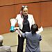 Lucía Trasviña y Lilly Téllez protagonizan fuerte enfrentamiento en el Senado de México