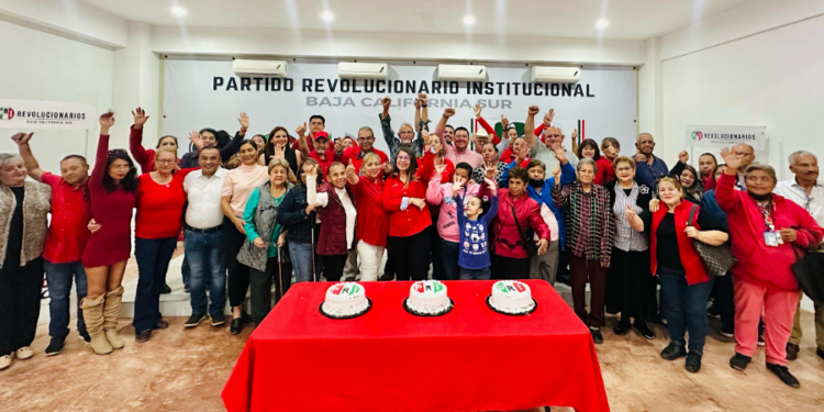 “PRI celebra 96 años de vida impulsando la democracia y luchando por la justicia social en México”: Dirigencia del PRI BCS